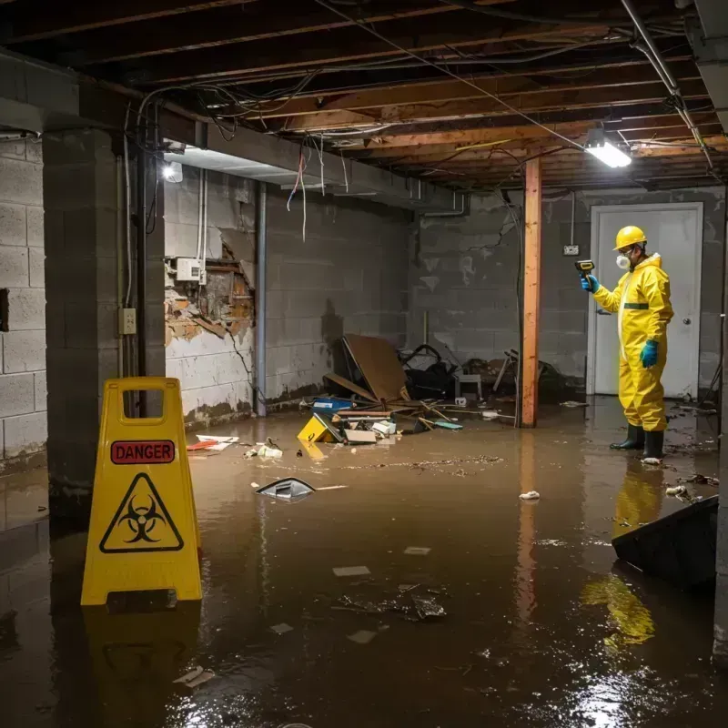 Flooded Basement Electrical Hazard in Fruita, CO Property